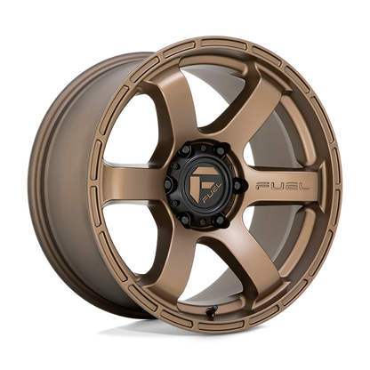 Fuel 1PC D768 RUSH 18X9 20 6X120/6X120 Matte Bronze