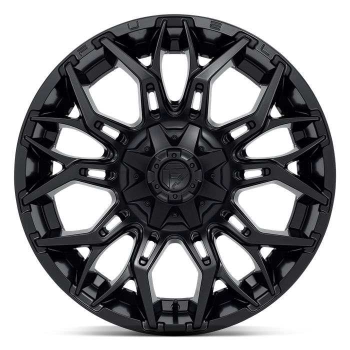 Fuel 1PC D772 TWITCH 22X10 -18 8X180/8X7.1 Blackout