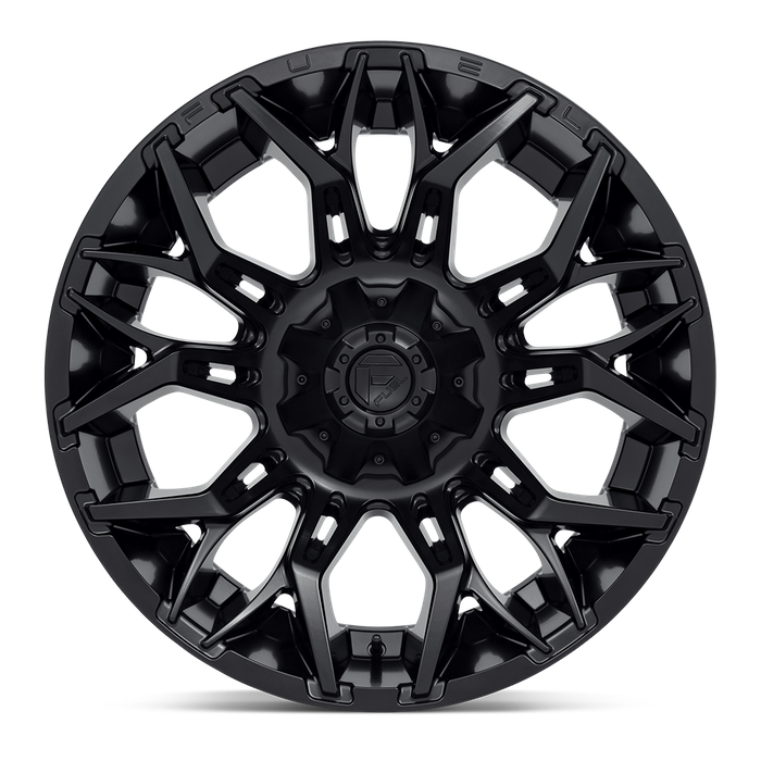 Fuel 1PC D772 TWITCH 22X12 -44 5X139.7/5X150/5X5.5/150 Blackout
