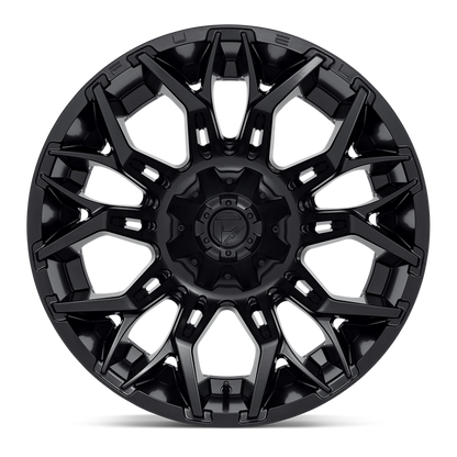 Fuel 1PC D772 TWITCH 22X12 -44 5X114.3/5X127/5X4.5/5.0 Blackout