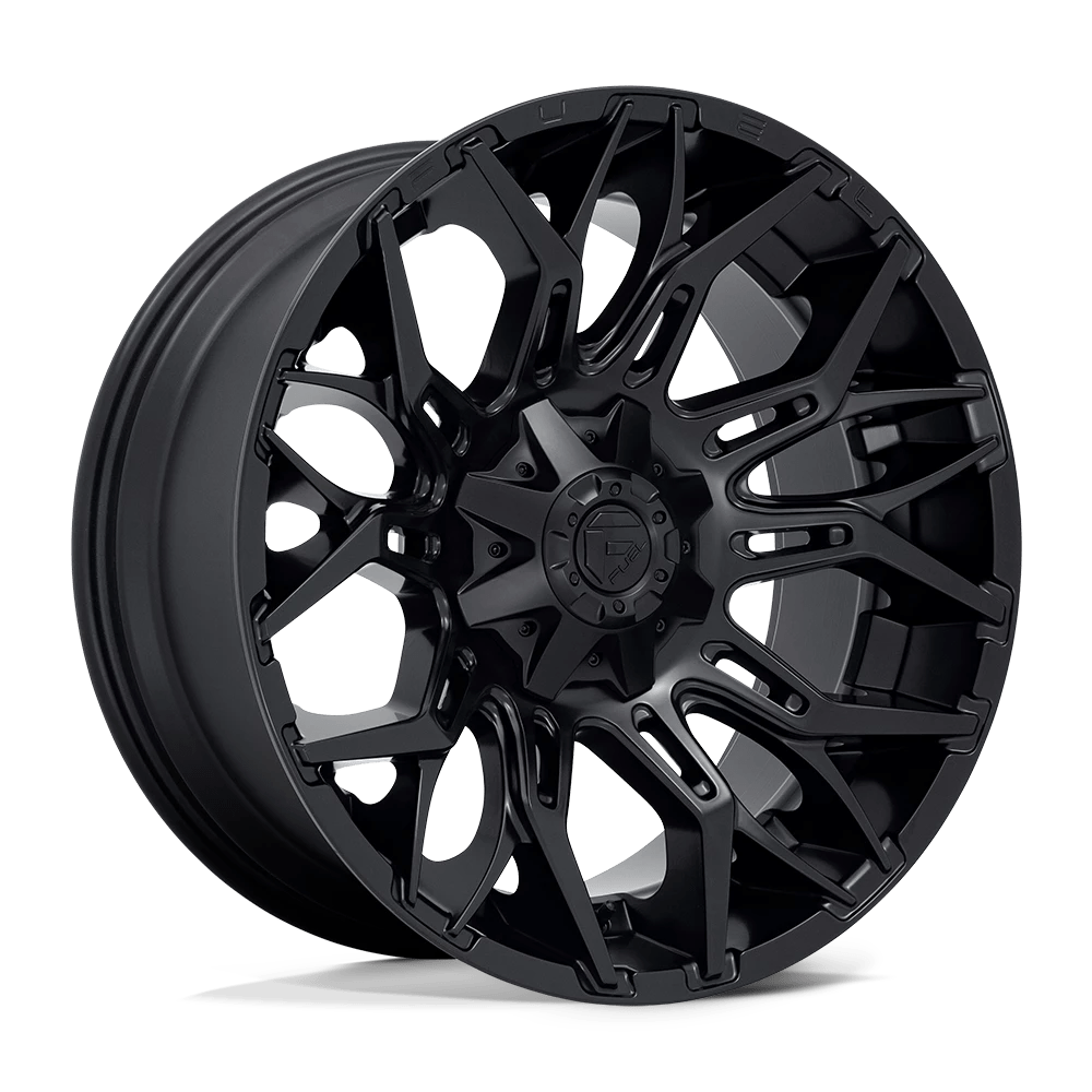 Fuel 1PC D772 TWITCH 22X10 -18 8X170/8X6.7 Blackout