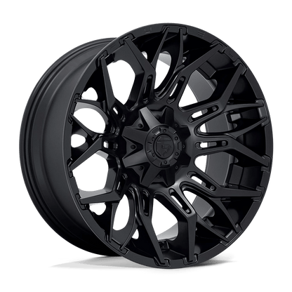 Fuel 1PC D772 TWITCH 22X10 -18 8X170/8X6.7 Blackout