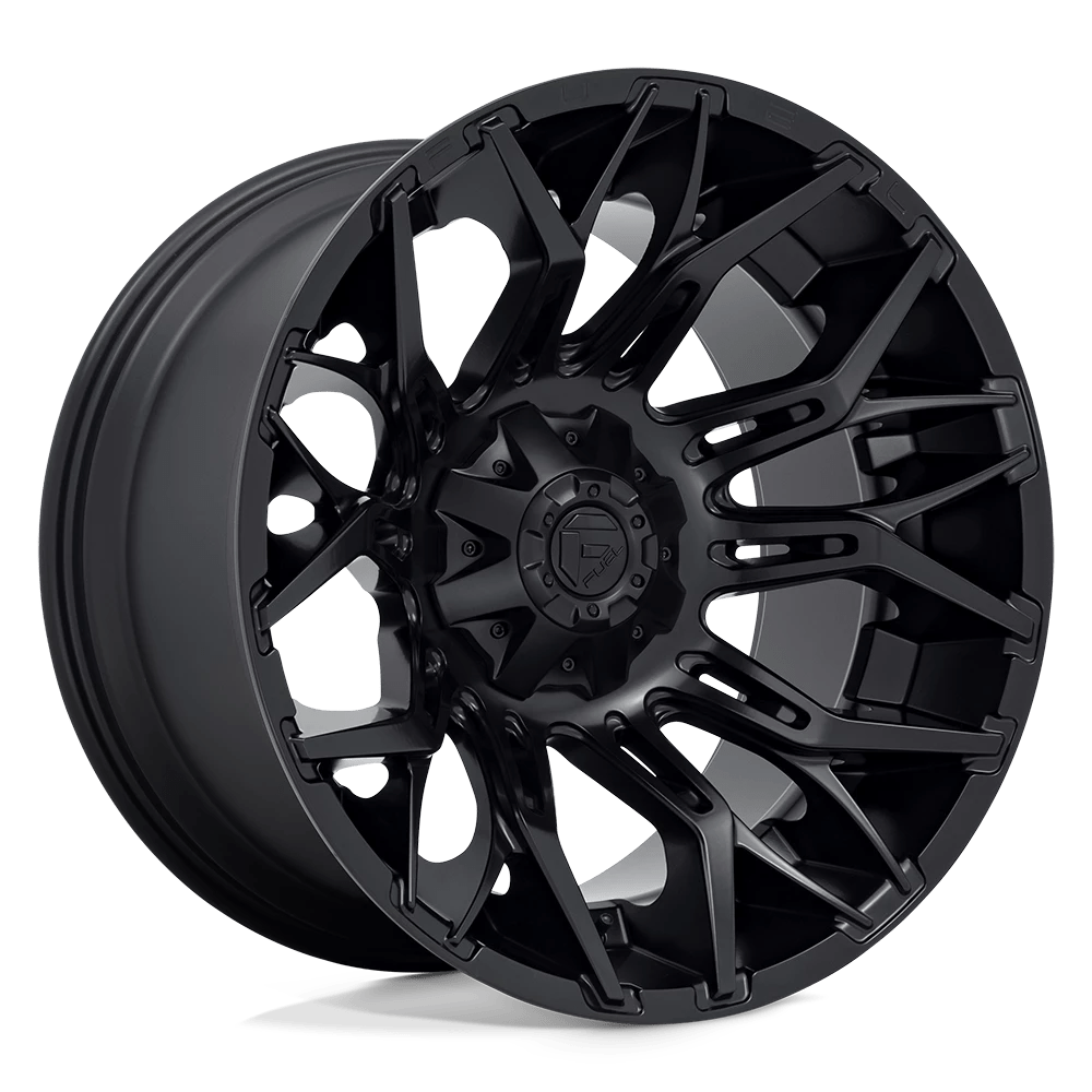 Fuel 1PC D772 TWITCH 22X12 -44 5X139.7/5X150/5X5.5/150 Blackout