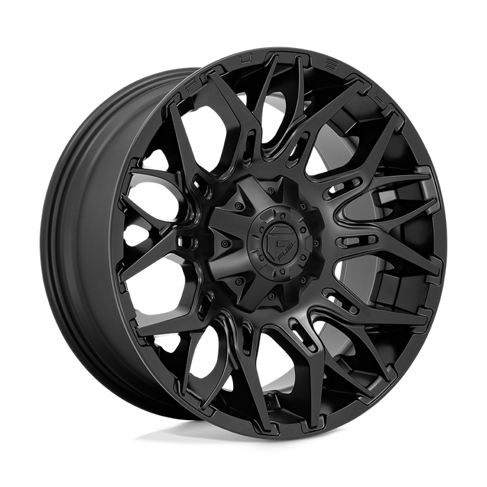 Fuel 1PC D772 TWITCH 20X10 -18 5X114.3/5X127/5X4.5/5.0 Blackout