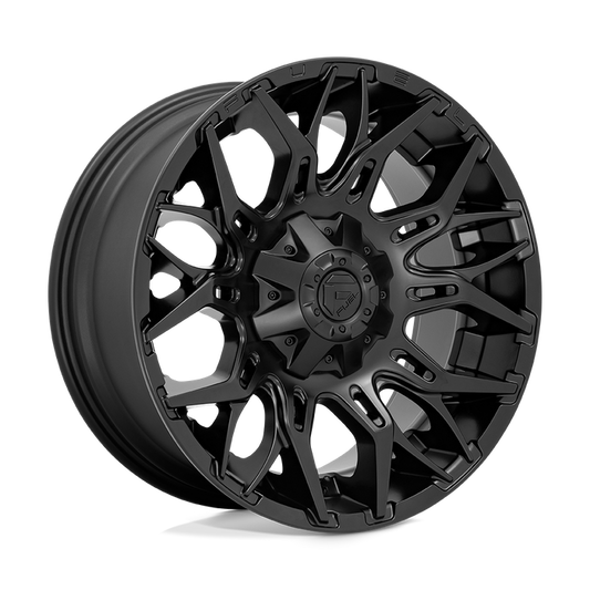Fuel 1PC D772 TWITCH 22X12 -44 8X170/8X6.7 Blackout