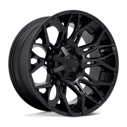 Fuel 1PC D772 TWITCH 22X10 -18 8X165.1/8X6.5 Blackout