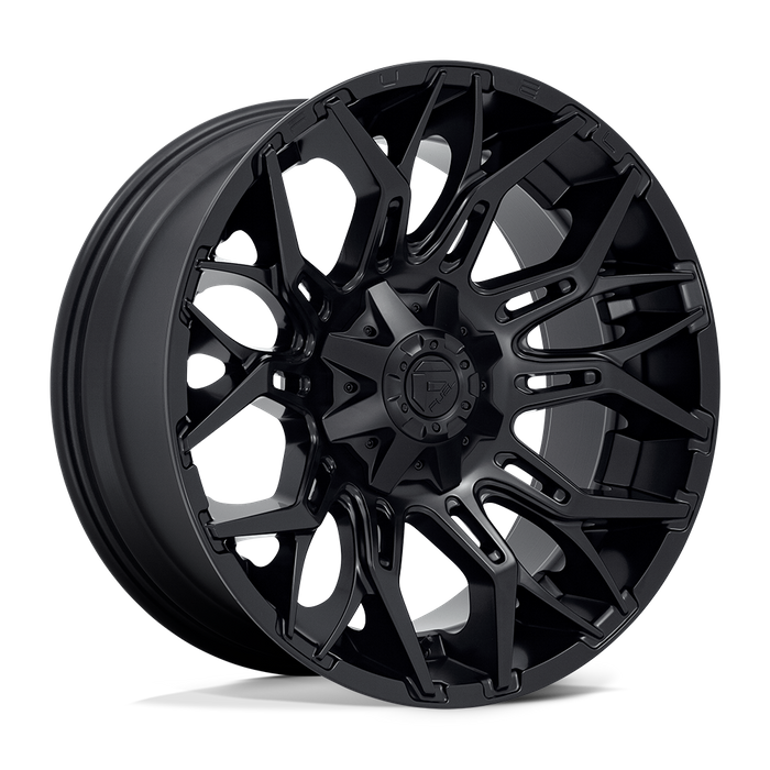 Fuel 1PC D772 TWITCH 22X10 -18 8X170/8X6.7 Blackout