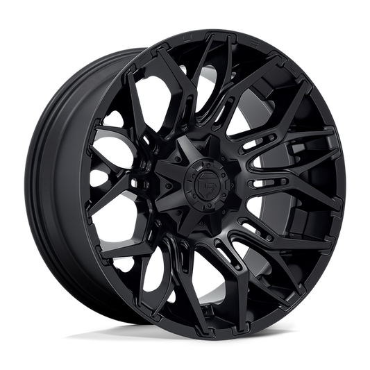 Fuel 1PC D772 TWITCH 22X10 -18 8X170/8X6.7 Blackout