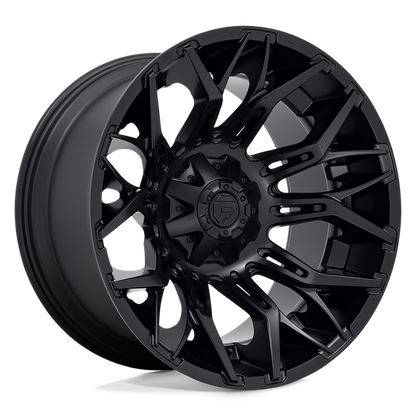 Fuel 1PC D772 TWITCH 22X12 -44 5X139.7/5X150/5X5.5/150 Blackout