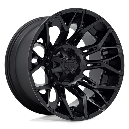 Fuel 1PC D772 TWITCH 22X12 -44 5X139.7/5X150/5X5.5/150 Blackout