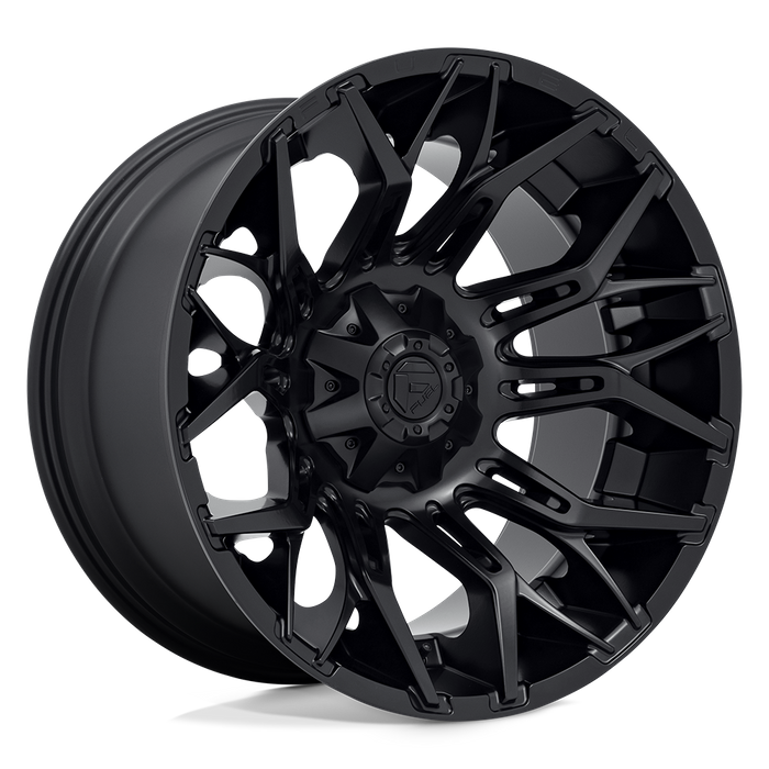 Fuel 1PC D772 TWITCH 22X12 -44 5X114.3/5X127/5X4.5/5.0 Blackout
