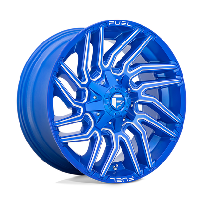 Fuel 1PC D774 TYPHOON 20X9 1 8X170/8X6.7 Anodized Blue Milled