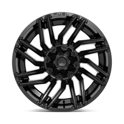 Fuel 1PC D775 TYPHOON 22X12 -44 5X114.3/5X127/5X4.5/5.0 Matte Black