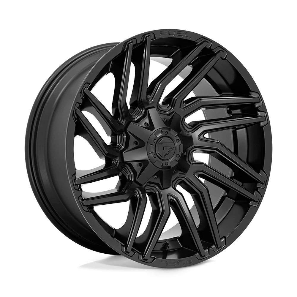 Fuel 1PC D775 TYPHOON 22X10 -18 8X165.1/8X6.5 Matte Black