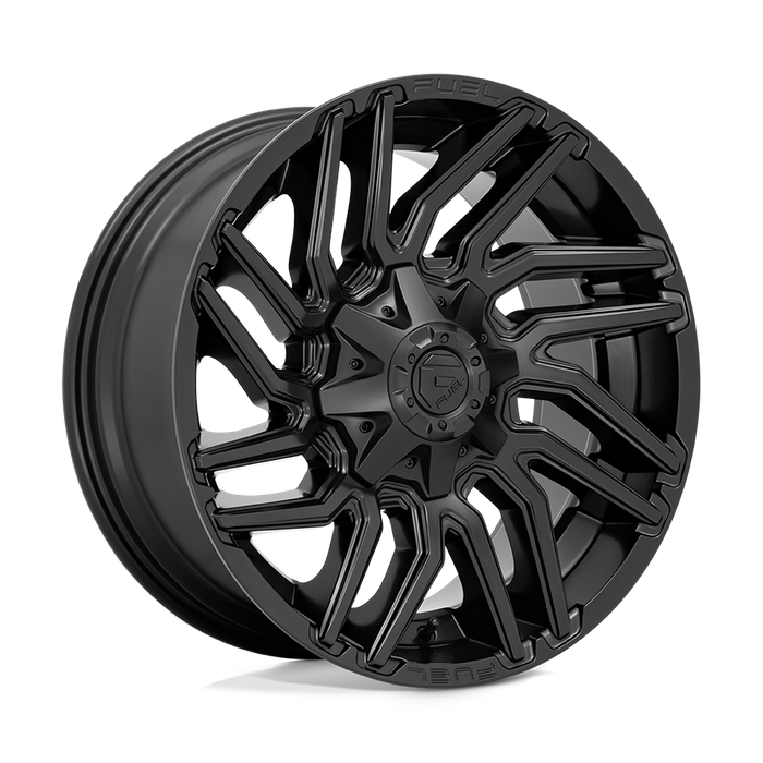 Fuel 1PC D775 TYPHOON 20X9 1 8X180/8X7.1 Matte Black