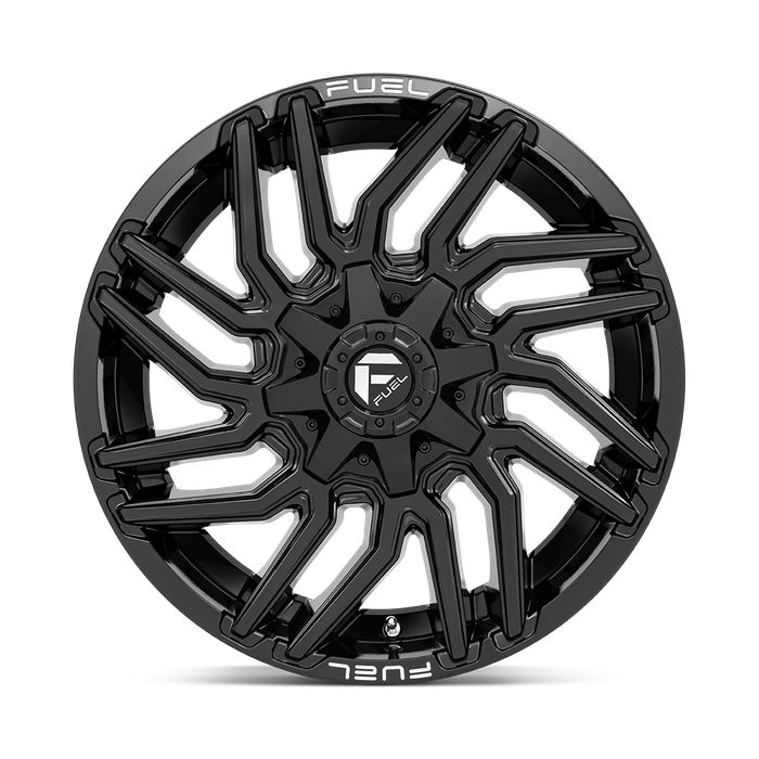 Fuel 1PC D776 TYPHOON 22X10 -18 5X114.3/5X127/5X4.5/5.0 Gloss Black