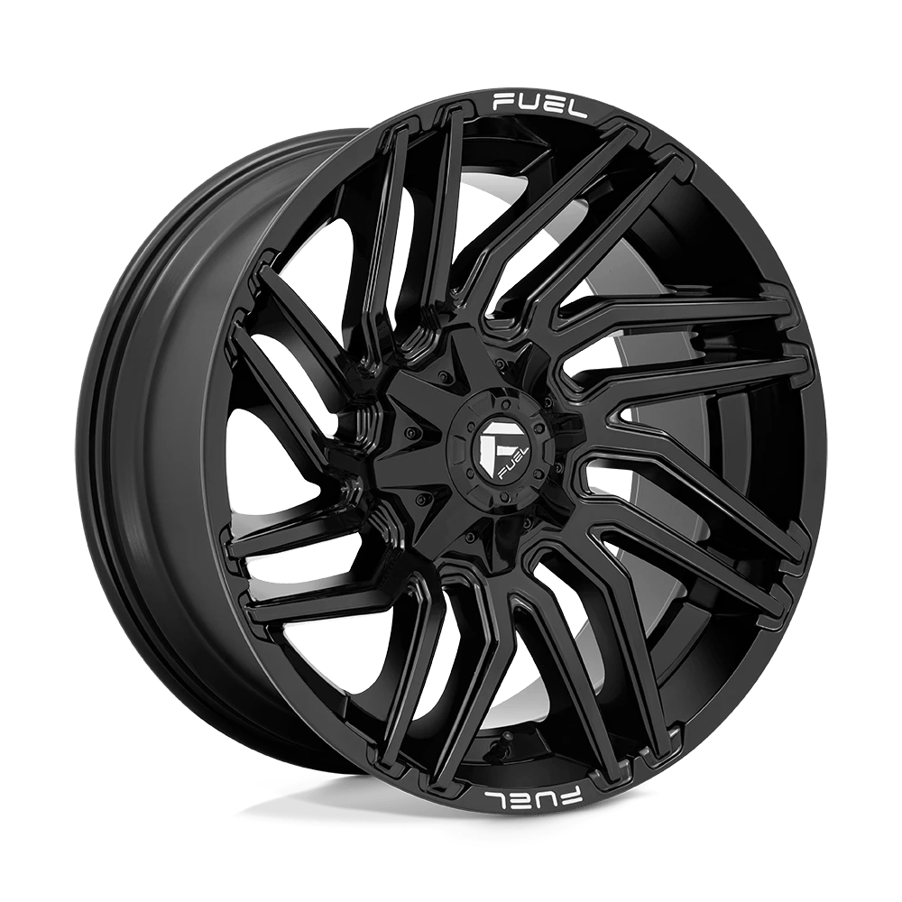 Fuel 1PC D776 TYPHOON 22X10 -18 8X180/8X7.1 Gloss Black