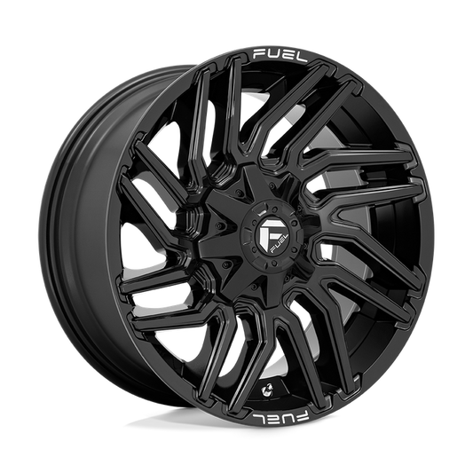 Fuel 1PC D776 TYPHOON 20X9 1 8X170/8X6.7 Gloss Black