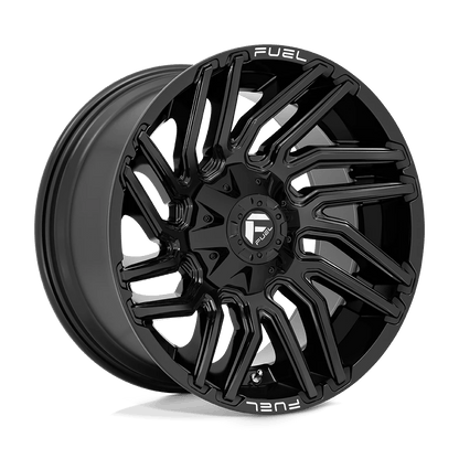 Fuel 1PC D776 TYPHOON 20X10 -18 6X135/6X139.7 GLOSS BLACK