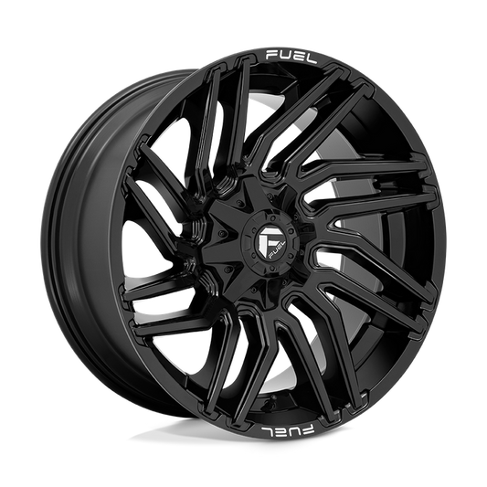 Fuel 1PC D776 TYPHOON 22X10 -18 8X180/8X7.1 Gloss Black