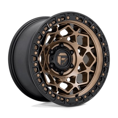 Fuel 1PC D785 UNIT 17X9 1 6X139.7/6X5.5 Bronze With Matte Black Ring