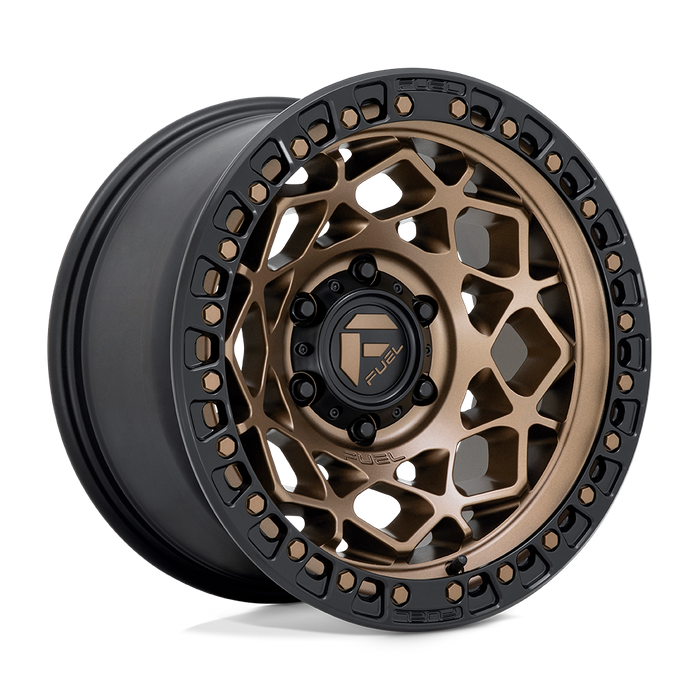 Fuel 1PC D785 UNIT 17X9 -12 6X139.7/6X5.5 Bronze With Matte Black Ring