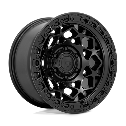 Fuel 1PC D786 UNIT 17X9 1 6X135/6X5.3 Matte Black With Matte Black Ring