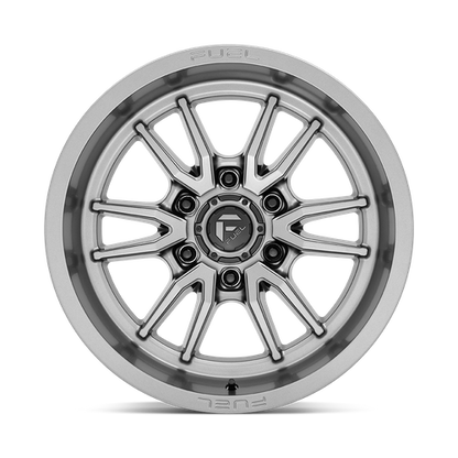 Fuel 1PC D789 CLASH 17X9 1 6X114.3 GUN METAL