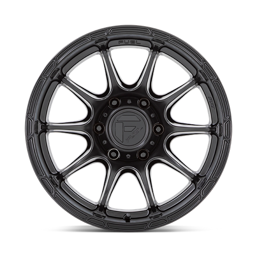 Fuel 1PC D791 VARIANT 17X9 1 6X139.7 MATTE BLACK