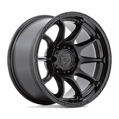 Fuel 1PC D791 VARIANT 17X9 -12 6X139.7 MATTE BLACK