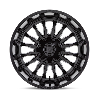 Fuel 1PC D796 ARC 22X12 -44 6X135/6X139.7 MATTE BLACK WITH GLOSS BLACK LIP