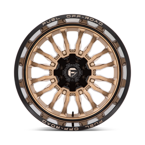 Fuel 1PC D797 ARC 22X12 -44 8X170/8X6.7 PLATINUM BRONZE WITH BLACK LIP