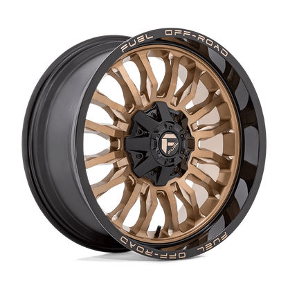 Fuel 1PC D797 ARC 20X9 1 6X139.7 PLATINUM BRONZE WITH BLACK LIP
