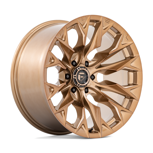 FUEL 1PC D805 FLAME 20X9 20 8X165.1 PLATINUM BRONZE