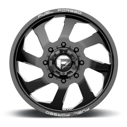 Fuel Mono DD39 FF39D 20X8.25 105 8X200 GLOSS BLACK MILLED