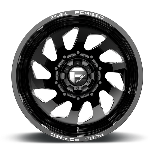 Fuel Mono DD39 FF39D 22X8.5 -202 10X225 GLOSS BLACK MILLED