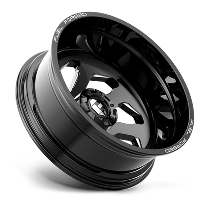 Fuel Mono DD39 FF39D 20X8.25 -202 8X200 GLOSS BLACK MILLED