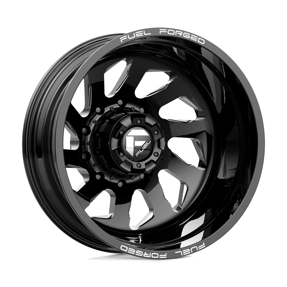Fuel Mono DD39 FF39D 22X8.5 -202 10X225 GLOSS BLACK MILLED