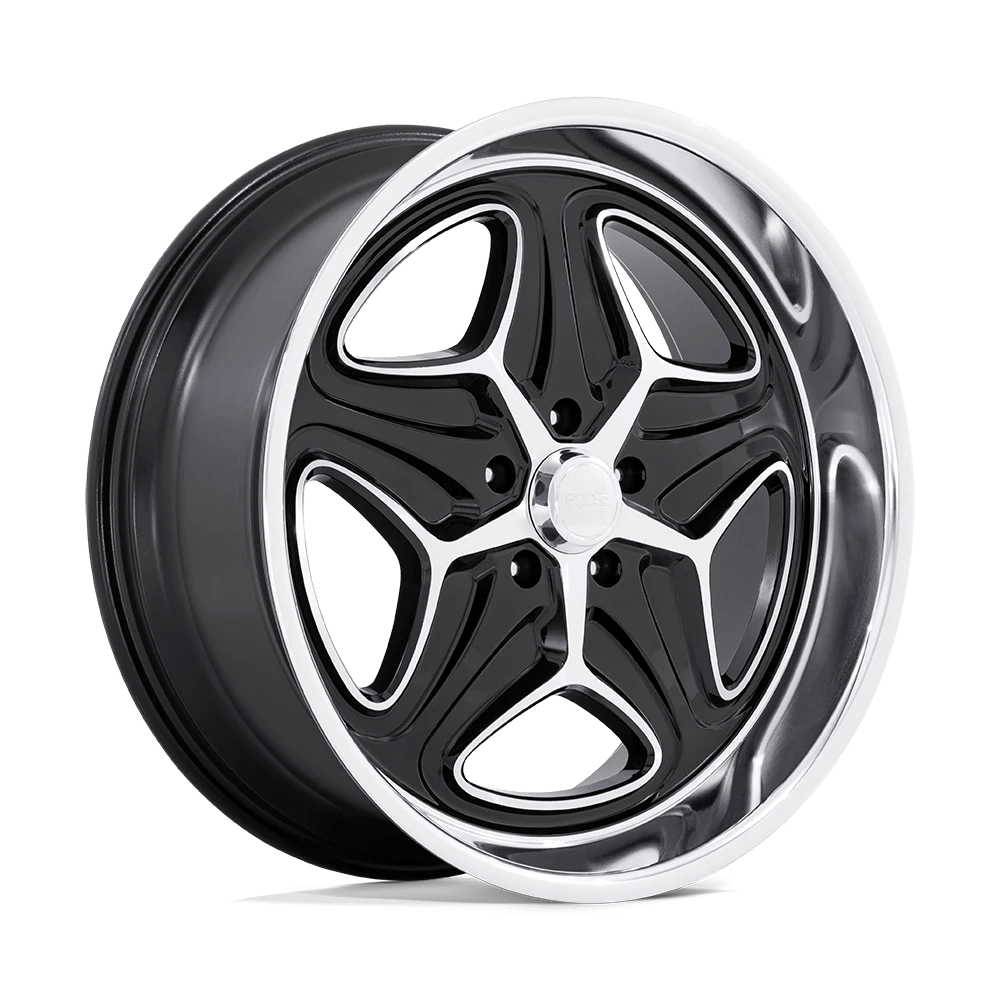 Foose 1PC F171 MERLOT 22X10.5 6 5X127 GLOSS BLACK MACHINED