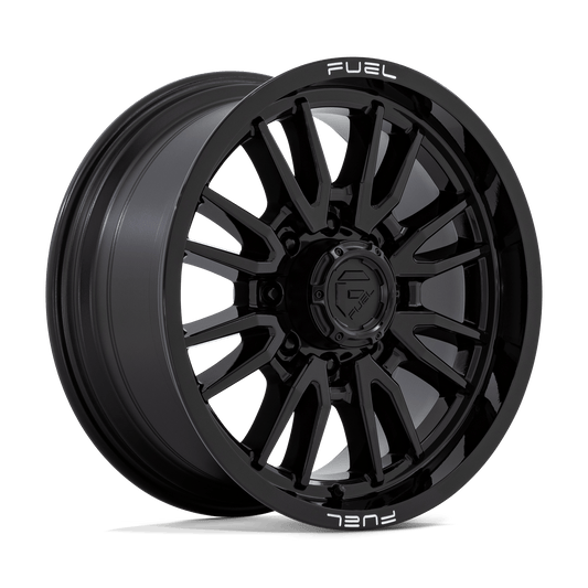 FUEL 1PC D760 CLASH 20X9 20 8X170/8X6.7 GLOSS BLACK