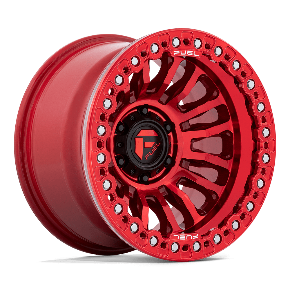FUEL 1PC FC125 RINCON BEADLOCK 20X10 -48 5X127 CANDY RED