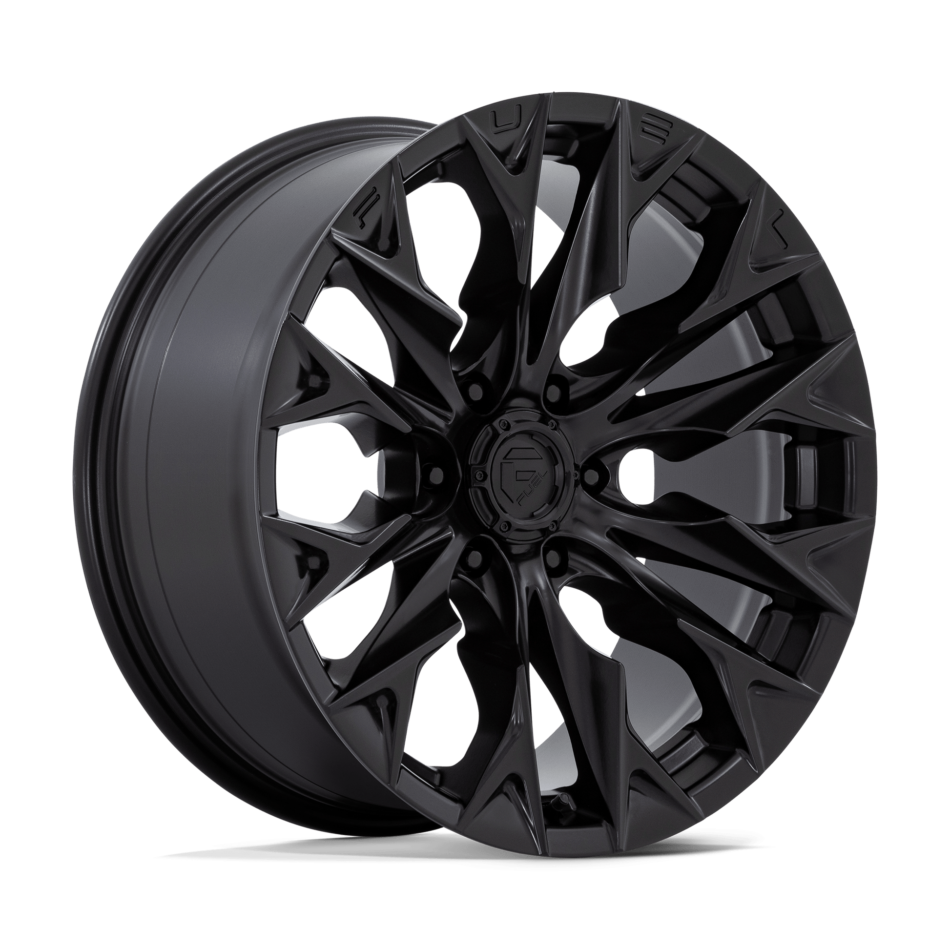 FUEL 1PC D804 FLAME 20X9 1 6X135 BLACKOUT
