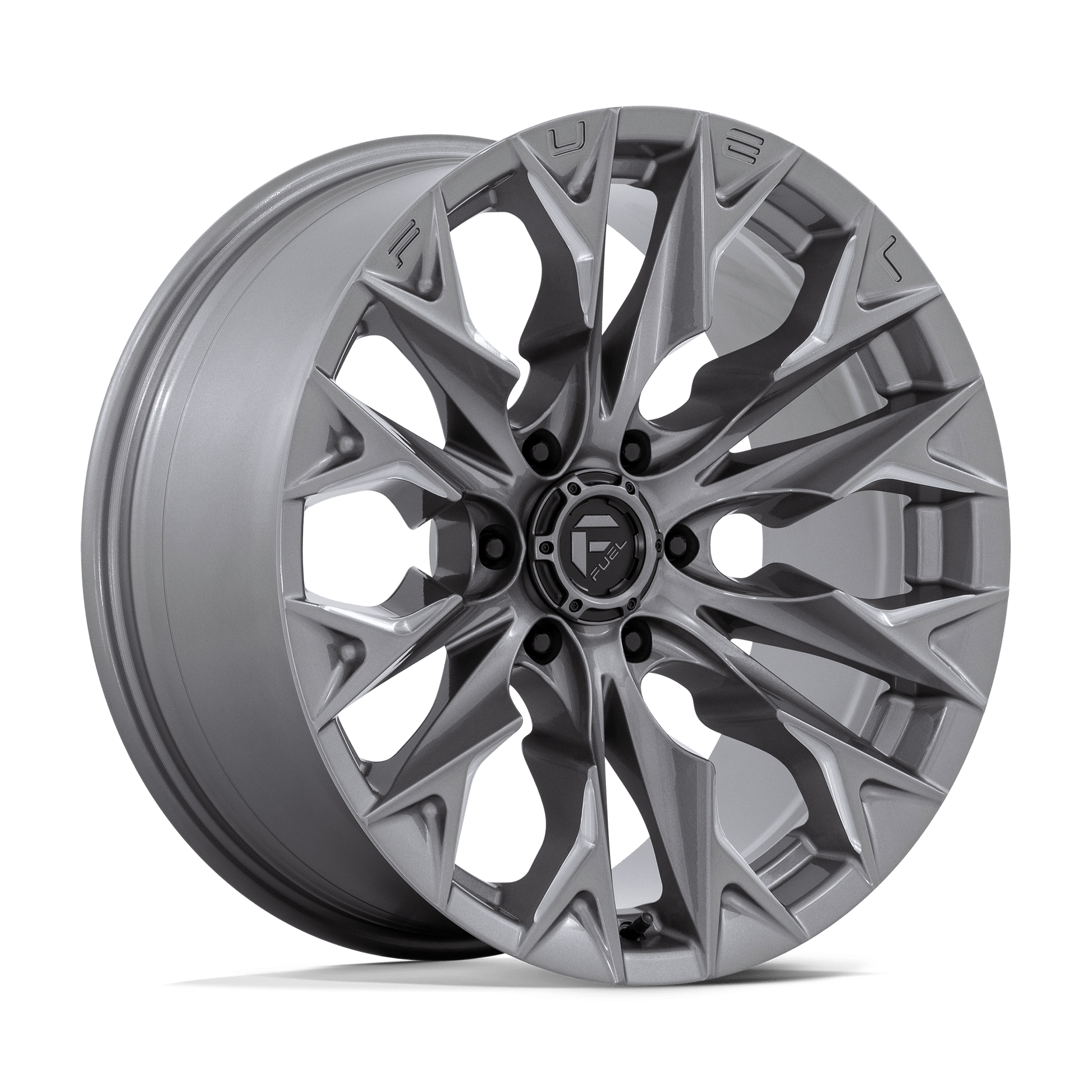 FUEL 1PC D806 FLAME 20X9 1 6X139.7 PLATINUM