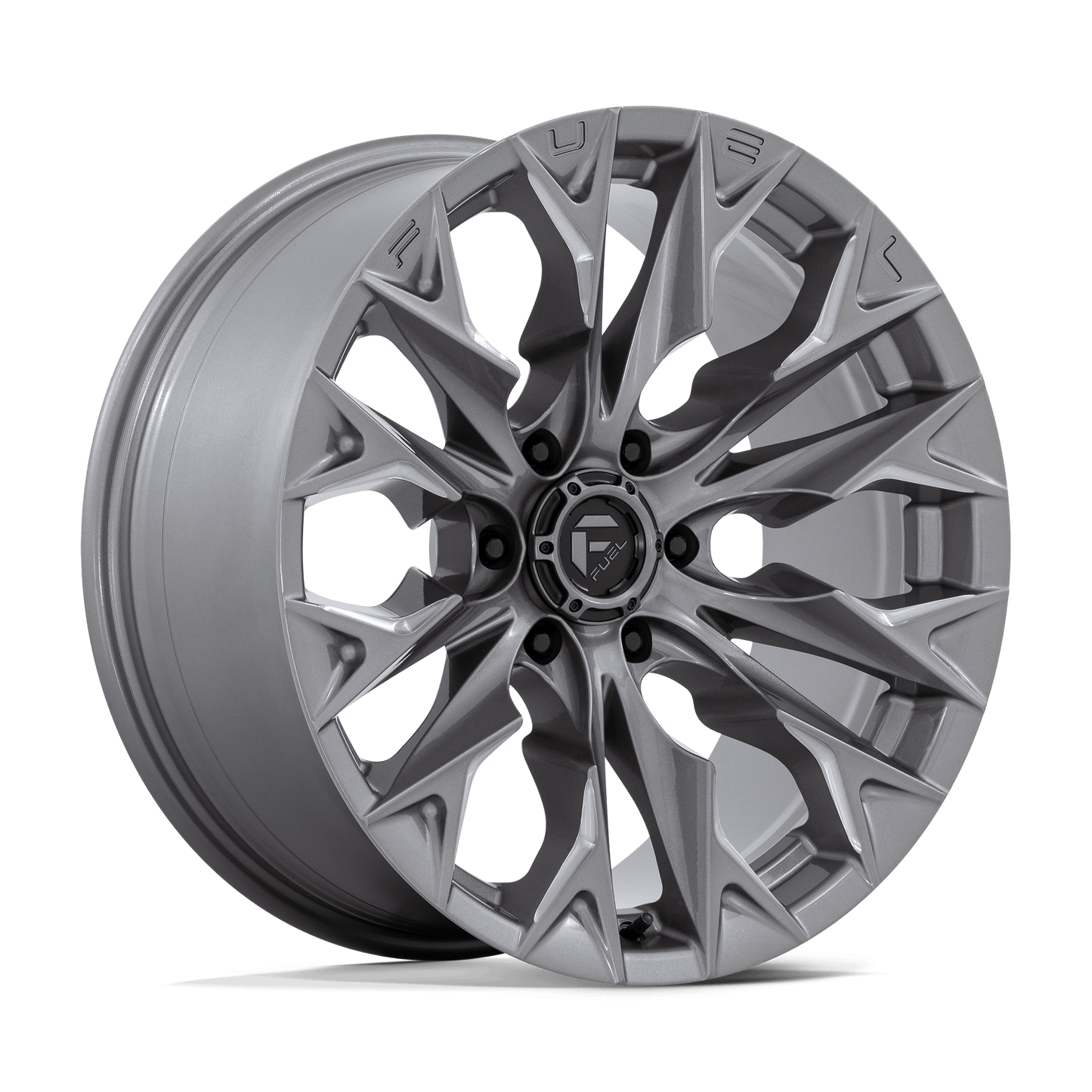 FUEL 1PC D806 FLAME 20X9 1 6X135 PLATINUM