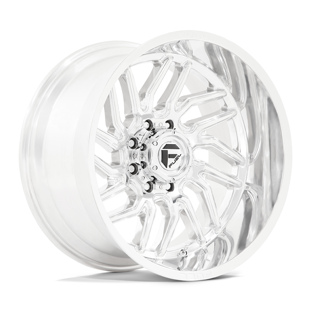 FUEL 1PC D809 HURRICANE 20X10 -18 8X180/8X7.1 POLISHED MILLED