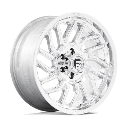 FUEL 1PC D809 HURRICANE 20X9 1 6X139.7 POLISHED MILLED