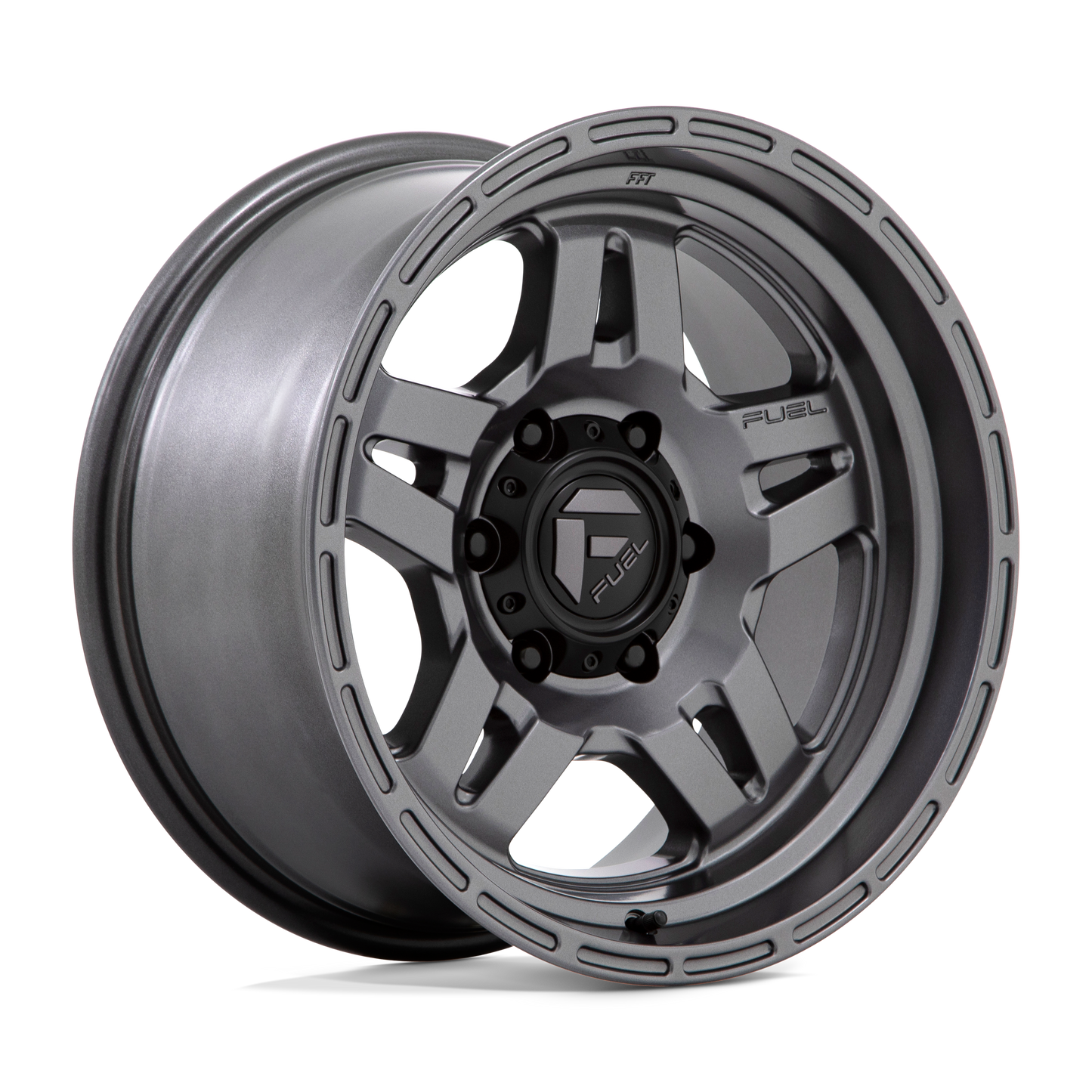FUEL 1PC D801 OXIDE 17X9 -38 5X127 MATTE GUNMETAL