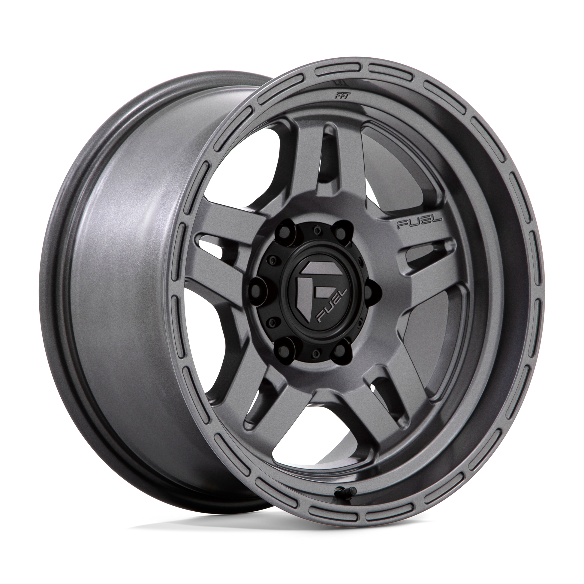 FUEL 1PC D801 OXIDE 17X9 -38 5X127 MATTE GUNMETAL