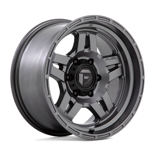 FUEL 1PC D801 OXIDE 17X9 -38 5X127 MATTE GUNMETAL