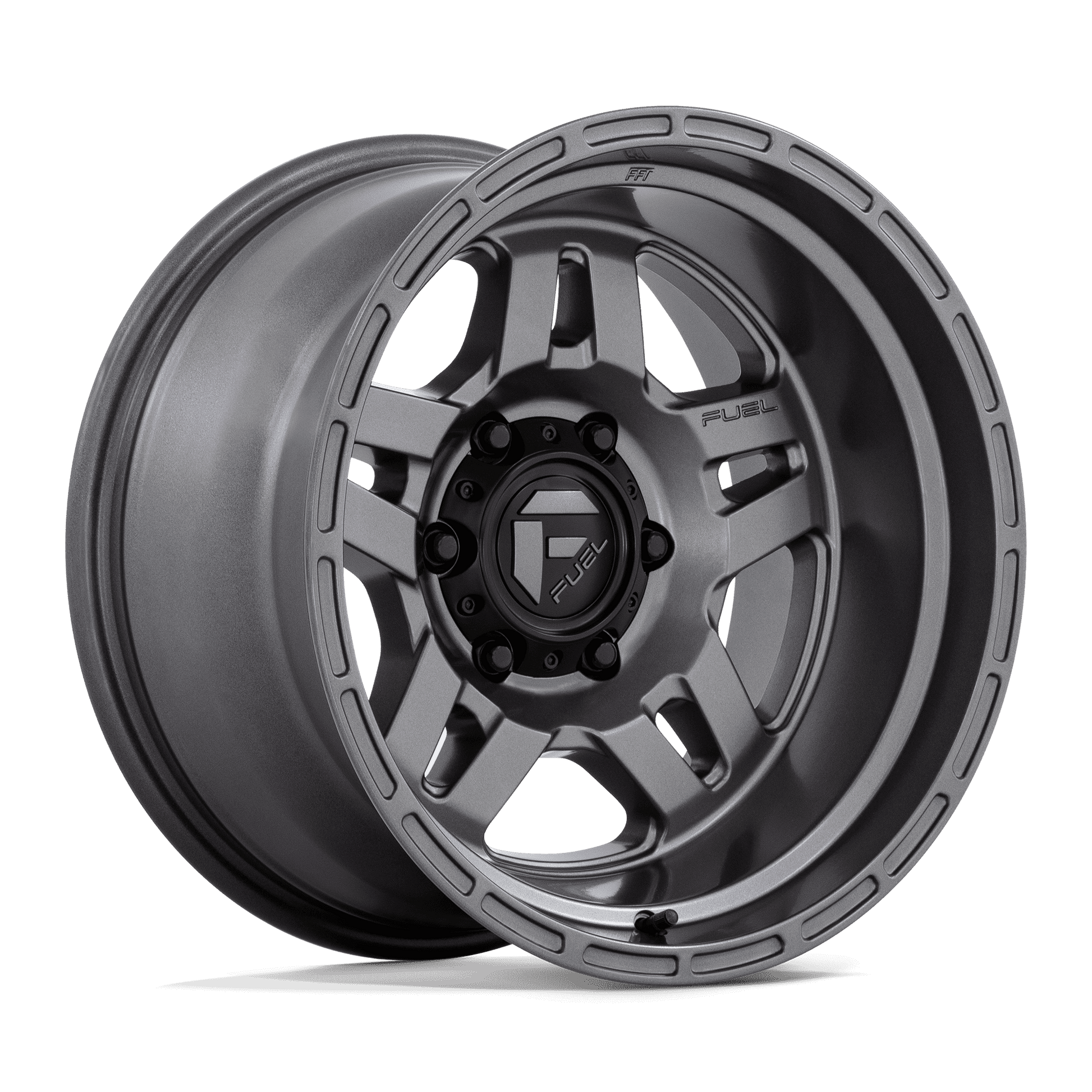 FUEL 1PC D801 OXIDE 17X9 -38 6X139.7 MATTE GUNMETAL C-BORE 106.1
